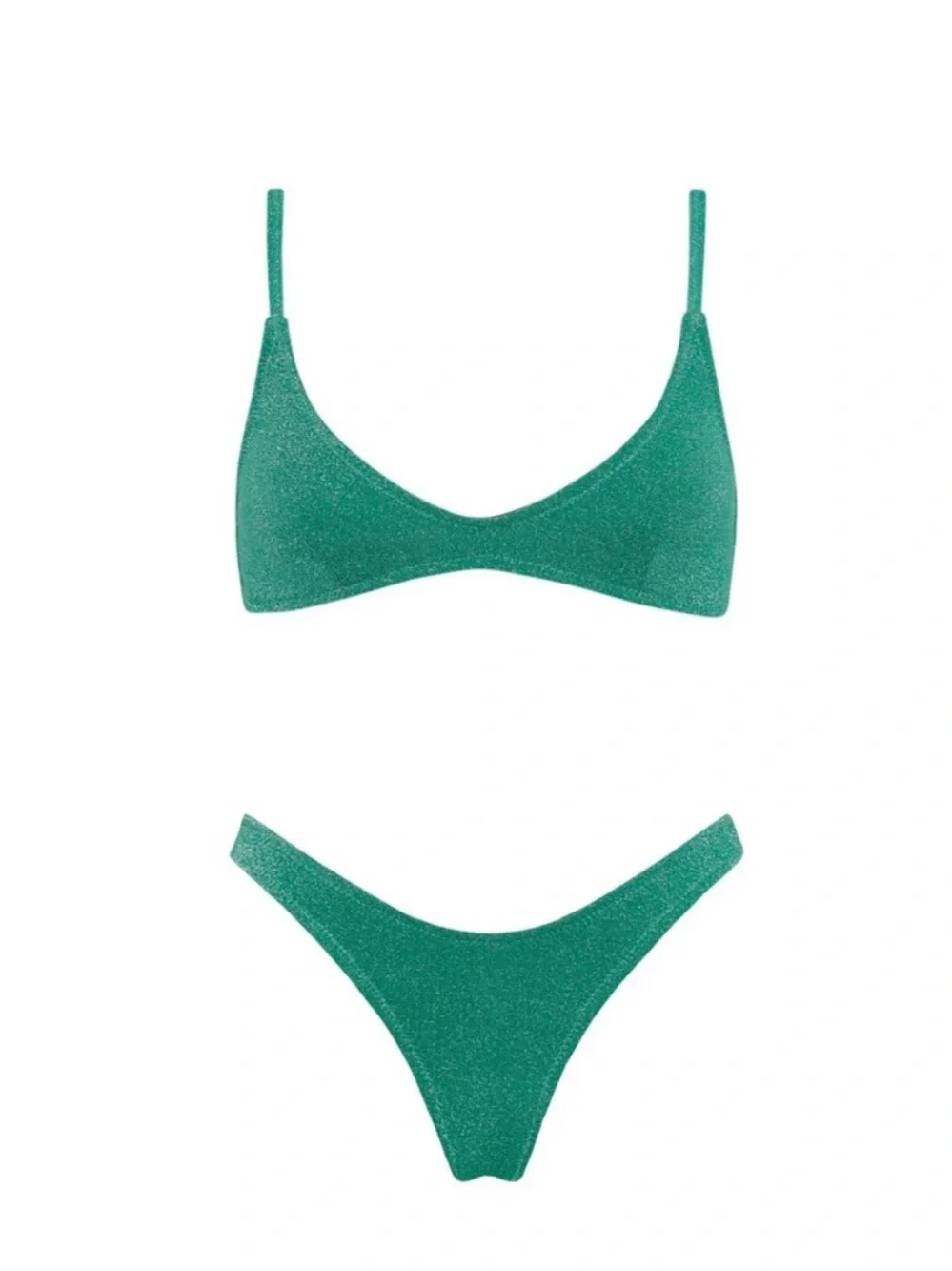 Triangl Swimwear Jaded Sparkle Bikini + Skirt